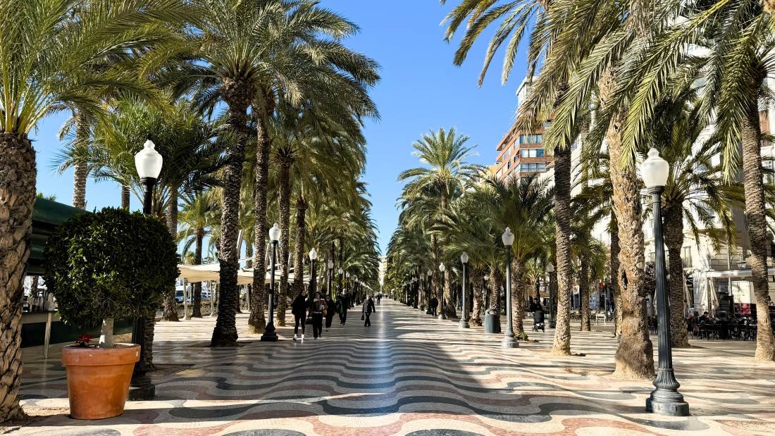 Explanada de Espana – populiariausia gatvė Alikantėje
