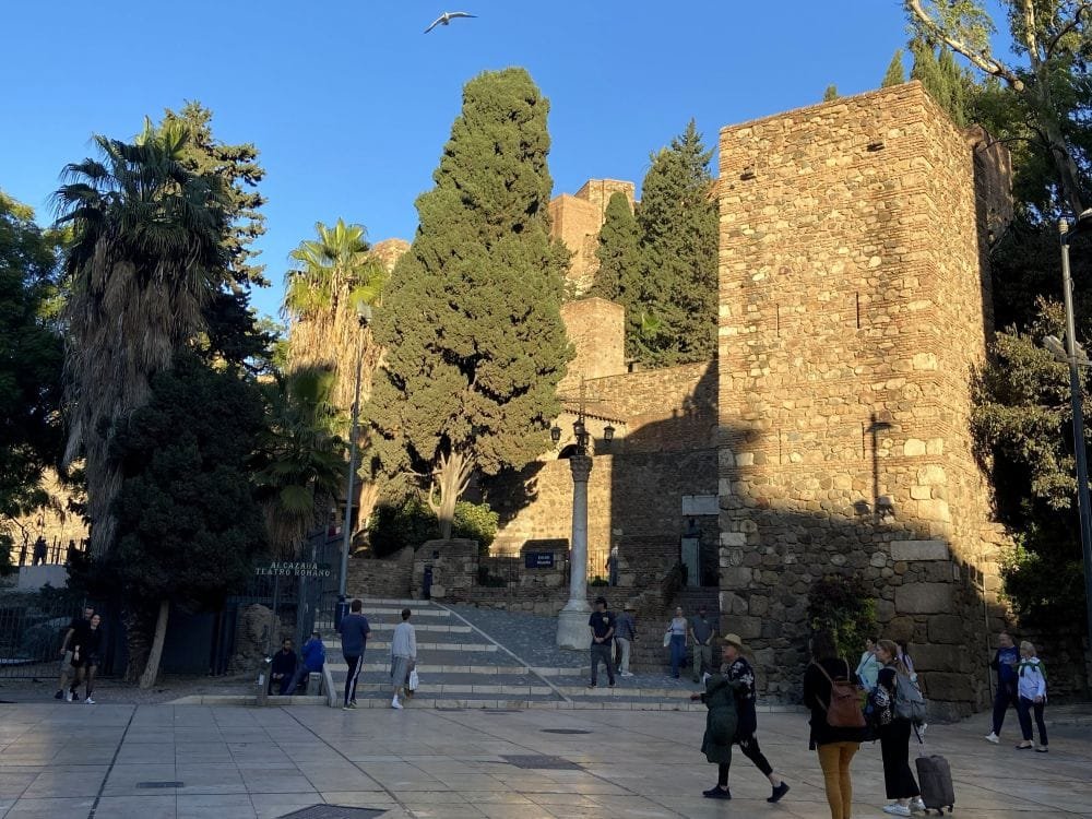 Alcazaba Malagoje